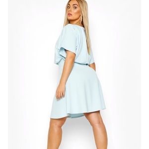 New with tags baby blue skater dress